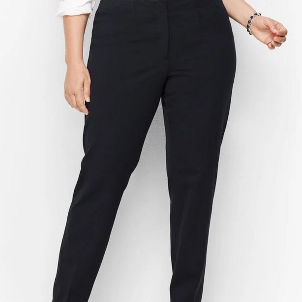 Talbots Refined Bi-Stretch Tailored Straight-Leg Pants, Size 20W, Mills …